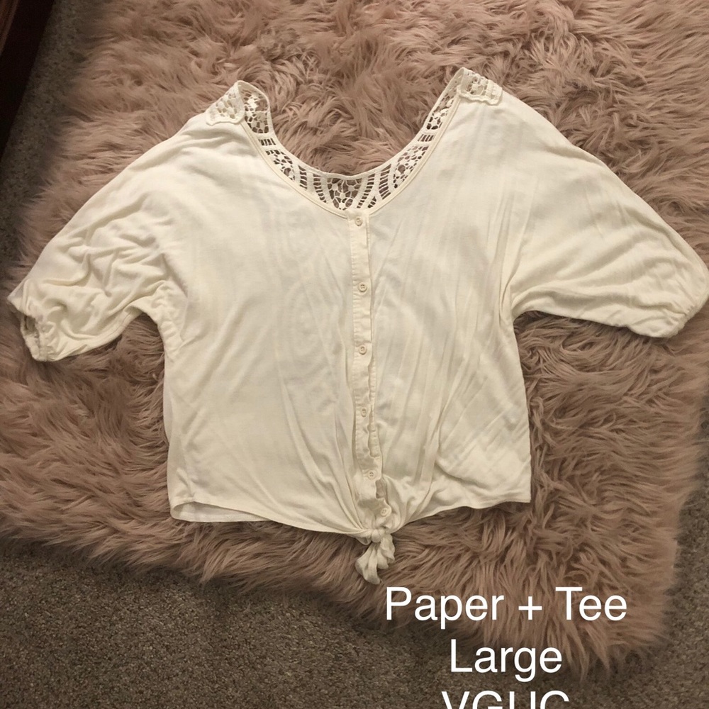 Paper Tee Top